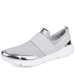 PINSEN Brand Women Casual loafers Breathable Summer Flat Shoes Woman Slip on Casual Shoes New Zapatillas Flats Shoes Size 35-42
