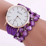 Fashion Geneva Creative Watches Women Casual Elegant Quartz Bracelet ladies Watch Crystal Diamond Wrist Watch Gift Reloj Mujer