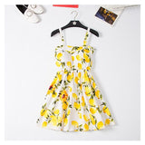 Marwin 2018 New Off shoulder ruffle Dot summer Dress women white strap chiffon beach Boho party sexy dresses vestido furits