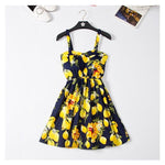 Marwin 2018 New Off shoulder ruffle Dot summer Dress women white strap chiffon beach Boho party sexy dresses vestido furits