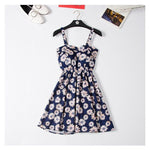 Marwin 2018 New Off shoulder ruffle Dot summer Dress women white strap chiffon beach Boho party sexy dresses vestido furits