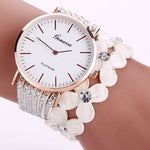 Fashion Geneva Creative Watches Women Casual Elegant Quartz Bracelet ladies Watch Crystal Diamond Wrist Watch Gift Reloj Mujer