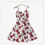 Marwin 2018 New Off shoulder ruffle Dot summer Dress women white strap chiffon beach Boho party sexy dresses vestido furits