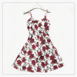 Marwin 2018 New Off shoulder ruffle Dot summer Dress women white strap chiffon beach Boho party sexy dresses vestido furits