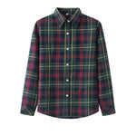 2018 Spring New Fashion Casual Lapel Plus Size Blouses women plaid shirt Checks Flannel Shirts Female Long Sleeve Tops Blouse