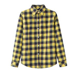 2018 Spring New Fashion Casual Lapel Plus Size Blouses women plaid shirt Checks Flannel Shirts Female Long Sleeve Tops Blouse