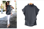 Women Tops Korean Style Fashion Womens Cotton Blouse Short Sleeve O-Neck Blouse Large Size S-7XL Female Blouse